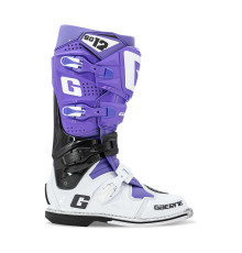 GAERNE Мотоботи CROSS/ENDURO MODEL SG-12 LIMITED EDITION (EDYCJA LIMITOWANA) BLACK/PURPLE/WHITE КОЛІР ЧОРНИЙ/ФІОЛЕТОВИЙ БІЛИЙ РОЗМІР 48