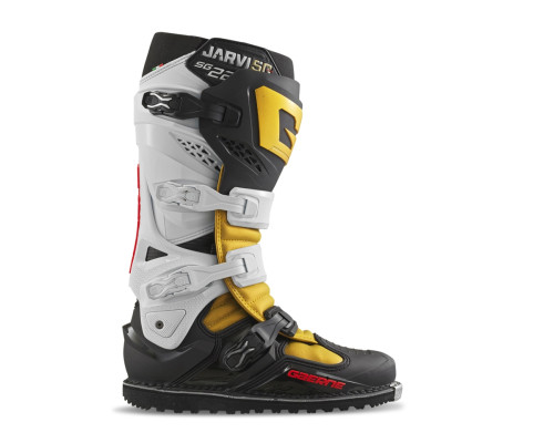 GAERNE Мотоботи CROSS/ENDURO MODEL SG-22 LIMITED EDITION JARVIS 50TH ANNIVERSARY КОЛІР ЧОРНИЙ/БІЛИЙ/ЗАДНІЙ РОЗМІР 46