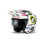 UFO HELMET SHERATAN JET / TRIAL WITH BLEND? СОНЦЕКРЕМНИЙ КОЛІР БІЛИЙ / UFO APPLICATION MIX РОЗМІР XL ( ECE 22R06 ) - КОЛЕКЦІЯ 2025