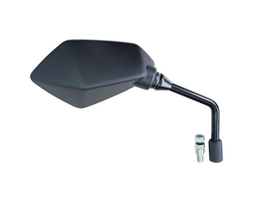 EMGO 2025/02 ДЗЕРКАЛО KAWASAKI KLE 650 VERSYS '11-'18 PRAWE (OEM: 56001-0195) КОЛІР ЧОРНИЙ (WZ?R ORYGINA?U) (HOMOLOGACJA)
