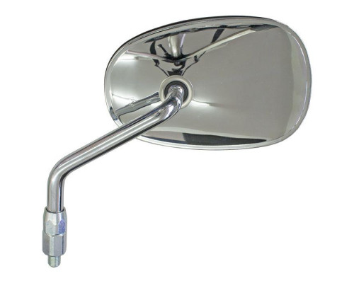 EMGO 2025/02 ДЗЕРКАЛО KAWASAKI VN 900 VULCAN CLASSIC '14-'18 LEWE (OEM: 56001-0282) ХРОМОВАНЕ (WZ?R ORYGINA?U) (HOMOLOGACJA)