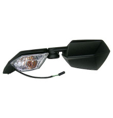 EMGO 2025/02 ДЗЕРКАЛО KAWASAKI ZX-10R '08-'10 LEWE (OEM: 56001-0102) КОЛІР ЧОРНИЙ (WZ?R ORYGINA?U) (HOMOLOGACJA)
