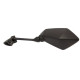 EMGO 2025/02 ДЗЕРКАЛО KAWASAKI ZX-6R '09-'12 LEWE (OEM: 56001-0146) КОЛІР ЧОРНИЙ (WZ?R ORYGINA?U) (HOMOLOGACJA)