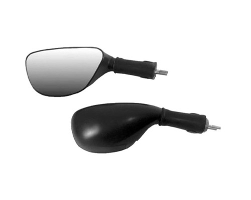 EMGO 2025/02 ДЗЕРКАЛО KAWASAKI ZX-6R '98-'02, ZZR 600 '05-'08, ZX-9R '98-'03 PRAWE (OEM: 56001-1484) КОЛІР ЧОРНИЙ (WZ?R ORYGINA?U) (HOMOLOGACJA)