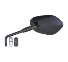 EMGO 2025/02 ДЗЕРКАЛО SUZUKI SFV 650 GLADIUS '14-'15, GSX-S 1000 '16-'18, SV 650 '17-'20 LEWE (OEM: 56600-08J11) КОЛІР ЧОРНИЙ (WZ?R ORYGINA?U) (HOMOLOGACJA)