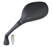 EMGO 2025/02 ДЗЕРКАЛО YAMAHA XC 125 '05-'12 LEWE (OEM: 5ML-F6280-00/10/11/12) КОЛІР ЧОРНИЙ (WZ?R ORYGINA?U) (HOMOLOGACJA)
