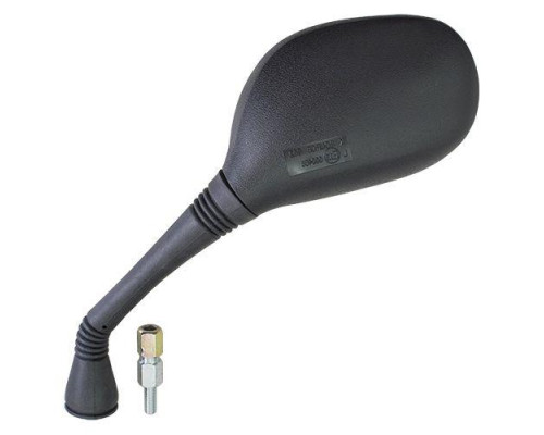 EMGO 2025/02 ДЗЕРКАЛО YAMAHA XC 125 '05-'12 LEWE (OEM: 5ML-F6280-00/10/11/12) КОЛІР ЧОРНИЙ (WZ?R ORYGINA?U) (HOMOLOGACJA)
