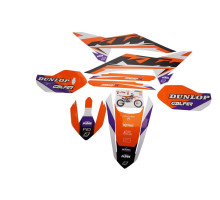BLACKBIRD НАБІР НАЛІПОК (OKLEIN) KTM SX 85 '25 DREAM 5 КОЛІР ПОМАРАНЧЕВИЙ БІЛИЙ ЧОРНИЙ