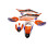 BLACKBIRD НАБІР НАЛІПОК (OKLEIN) KTM SX 85 