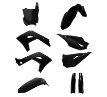 POLISPORT ПЛАСТИКОВИЙ НАБІР (FULL KIT) KAWASAKI KX 125 '03-'08; KX 250 '03-'08 (RESЗАДНІING NA MODEL 2026) W ZESTAWIE TABLICA ПЕРЕДНІNIA (8665900008) I OS?ONY AMORЗАДНІAROR?W (8398000002) КОЛІР ЧОРНИЙ