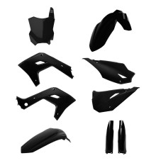 POLISPORT ПЛАСТИКОВИЙ НАБІР (FULL KIT) KAWASAKI KX 125 '03-'08; KX 250 '03-'08 (RESЗАДНІING NA MODEL 2026) W ZESTAWIE TABLICA ПЕРЕДНІNIA (8665900008) I OS?ONY AMORЗАДНІAROR?W (8398000002) КОЛІР ЧОРНИЙ