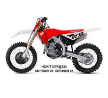 UFO 2025/04 ПЛАСТИКОВИЙ НАБІР (FULL KIT) Z КришкаMI TELESKOP?W (Амортизатор) HONDA CRF 250 R / 450 R '25-, КОЛІР БІЛИЙ / ЧЕРВОНИЙ / ЧОРНИЙ