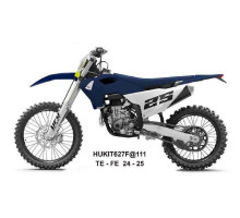 UFO 2025/04 ПЛАСТИКОВИЙ НАБІР (FULL KIT) Z КришкаMI TELESKOP?W (Амортизатор) HONDA CRF 250 R / 450 R '25-, КОЛІР GRANATOWY / БІЛИЙ