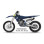UFO 2025/04 ПЛАСТИКОВИЙ НАБІР (FULL KIT) Z КришкаMI TELESKOP?W (Амортизатор) HUSQVARNA TC 125 / 150 / 250 / 300 