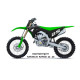 UFO 2025/04 ПЛАСТИКОВИЙ НАБІР (FULL KIT) Z КришкаMI TELESKOP?W (Амортизатор) KAWASAKI KXF 250 '25-, KXF 450 '24-'25 КОЛІР ЧОРНИЙ / ZIELONY