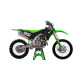 UFO 2025/04 ПЛАСТИКОВИЙ НАБІР (FULL KIT) Z КришкаMI TELESKOP?W (Амортизатор) KAWASAKI KXF 250 '25-, KXF 450 '24-'25 КОЛІР ЧОРНИЙ / ZIELONY