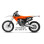UFO 2025/04 ПЛАСТИКОВИЙ НАБІР (FULL KIT) Z КришкаMI TELESKOP?W (Амортизатор) KTM EXC 150 / 250 / 300 TBI 
