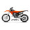UFO 2025/04 ПЛАСТИКОВИЙ НАБІР (FULL KIT) Z КришкаMI TELESKOP?W (Амортизатор) KTM EXC 150 / 250 / 300 TBI 