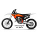 UFO 2025/04 ПЛАСТИКОВИЙ НАБІР (FULL KIT) Z КришкаMI TELESKOP?W (Амортизатор) KTM SX 125 / 150 / 250 / 300 '25, SXF (SX-F) 250 / 350 / 450 '25-, КОЛІР БІЛИЙ / ПОМАРАНЧЕВИЙ / ЧОРНИЙ