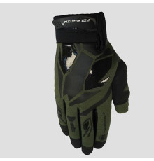 POLEDNIK PREMIUM GLOVES / CROSS GLOVES МОДЕЛЬ HORNET (HRNT) AXS КОЛІР GREEN (ХАКІ) РОЗМІР S