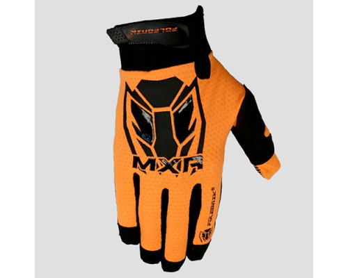 POLEDNIK PREMIUM GLOVES / CROSS GLOVES МОДЕЛЬ HORNET (HRNT) MXR КОЛІР ПОМАРАНЧЕВИЙ РОЗМІР M