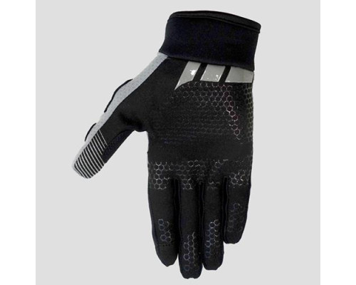 POLEDNIK PREMIUM GLOVES / CROSS GLOVES МОДЕЛЬ HORNET (HRNT) MXR КОЛІР СІРИЙ РОЗМІР M