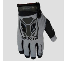POLEDNIK PREMIUM GLOVES / CROSS GLOVES МОДЕЛЬ HORNET (HRNT) MXR КОЛІР СІРИЙ РОЗМІР S