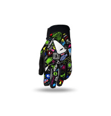 НЛО 2025/09? SKYLINE KIDS MOTOCROSS GLOVES COLLECTION ЧОРНИЙ / UFO APPLICATION MIX РОЗМІР S - КОЛЕКЦІЯ 2025