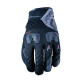 FIVE GLOVES RĘKAWICE SKÓRZANO-TEKSTYLNE TFX3 AIRFLOW KOLOR CZARNY/SZARY ROZMIAR 9 (M)