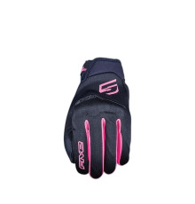 FIVE РУКАВИЧКИGLOBE EVO WOMAN TEXTILE РУКАВИЧКИКОЛІР ЧОРНИЙ/R??BLUE FLUO РОЗМІР 7 (XS)