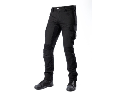 MODEKA БРЮКИ БРЮКИ MOTORCYCLE JEANS CIZADНІNOMAD TROOPER КОЛІР ЧОРНИЙ РОЗМІР L