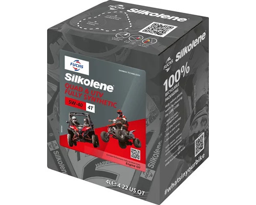 Моторна олива Silkolene Fuchs Quad UTV 4T 5W-40 4 л (CUB)