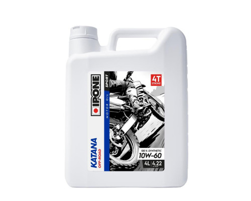 МОТОРНА ОЛИВА IPONE KATANA OFF ROAD 10W60 100% СИНТЕТИЧНА 4 л (ЕСТЕР, MA2) (IP1109) (AKC) (6) ЗАМІНЮЄ 800020