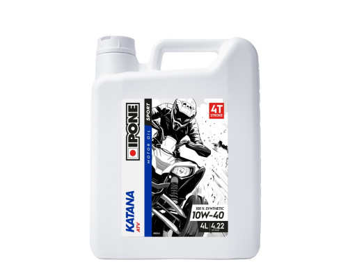 IPONE R4000 ATV 10W40 НАПІВСИНТЕТИЧНА МОТОРНА ОЛИВА 4 л (AKC) (6) ЗАМІНЮЄ 800168