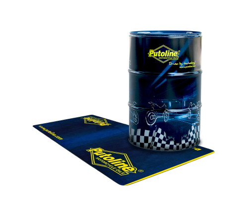 СПЕЦІАЛЬНА ПРОПОЗИЦІЯ PUTOLINE МОТОРНА ОЛИВА ДЛЯ 4T 100% СИНТЕТИЧНА N-TECH® PRO R+ 15W50 60 л (КАНІСТРА 60 л) (AKC) + КИЛИМОК ДЛЯ МТОЦИКЛІВ - ECO (95 X 190 СМ)