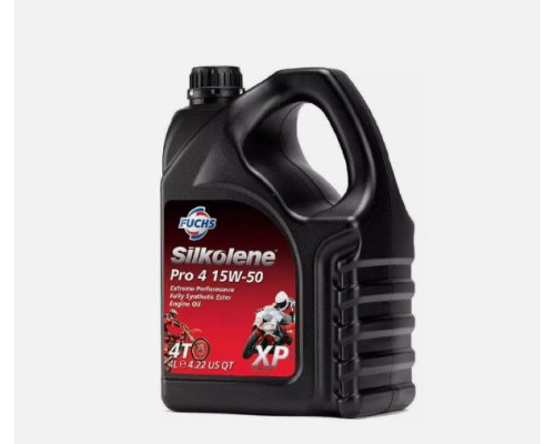 МОТОРИЛЬНА ОЛИВА SILKOLENE FUCHS 100% СИНТЕТИЧНА ЕФІРНА PRO 4 XP 15W-50 4 л