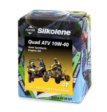 МОТОРИЛЬНА ОЛИВА SILKOLENE FUCHS ДЛЯ КВАДРОЦИКЛІВ, ВСЕРЕДИНІВ 4T 10W-40 4 л (КУБ)