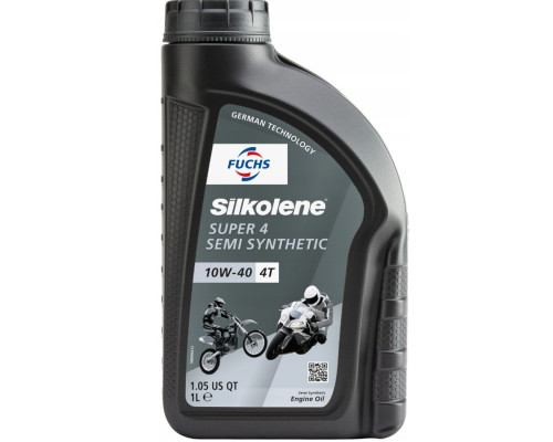 МОТОРИЛЬНА ОЛИВ SILKOLENE FUCHS SUPER 4 10W40 4T 1 л