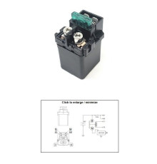 Прем'єра DZE СТАРТЕРА KAWASAKI KVF 650 BRUTE FORCE '05-'13