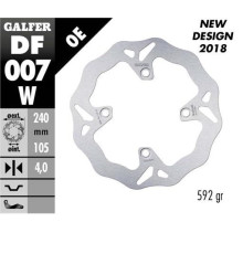 GALFER ГАЛЬМІВНИЙ ДИСК ЗАДНІ HONDA XL 600/650/700V TRANSALP '91-'07