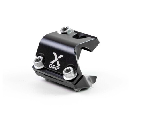 X-GRIP Кришка CLAMP / ПІДСИЛЕННЯ / ЗНЯТТЯ ЗЧЕПЛЕННЯ ТА ГАЛЬМІВНОГО НАСОСА BRAKTEC HUSQVARNA / GASGAS КОЛІР ЧОРНИЙ