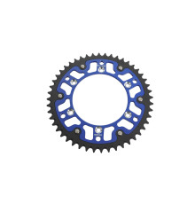 GROSSKOPF ЗІРКА ПІДВІЙНЕ КІЛЬЦЕ DUAL RING / STEALTH (СТАЛЬ-АЛЮМІНІЙ) 270 48 (27048) YAMAHA YZ/YZF '99-'25 WRF '01-'25 КОЛІР BLUE (JTR251.48) (?A?C. 520)