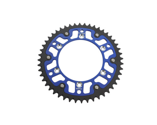 GROSSKOPF ЗІРКА ПІДВІЙНЕ КІЛЬЦЕ DUAL RING / STEALTH (СТАЛЬ-АЛЮМІНІЙ) 270 48 (27048) YAMAHA YZ/YZF '99-'25 WRF '01-'25 КОЛІР BLUE (JTR251.48) (?A?C. 520)