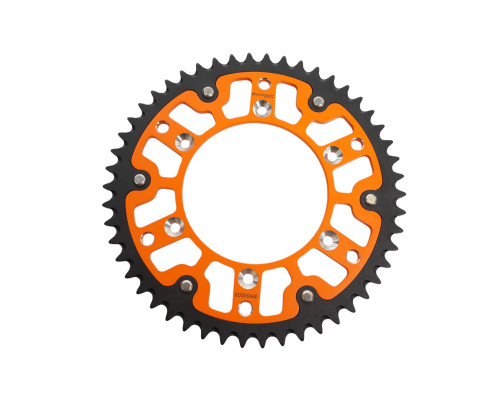 GROSSKOPF ЗІРКА ПІДВІЙНЕ КІЛЬЦЕ DUAL RING / STEALTH (СТАЛЬ-АЛЮМІНІЙ) 899 49 (89949) KTM/HUSQVARNA/HUSABERG/GASGAS КОЛІР ПОМАРАНЧЕВИЙ (JTA897.49) (?A?C. 520)