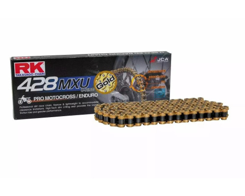 Шнур RK DRIVE LAND (ENDURO) GB428MXU-136 (U-подібне кільце) ЗАТИСКАЧ (CL) У КОМПЛЕКТІ КОЛІР Z?OЗАДНІ (МІСТИМІСТЬ: ДО 150 КУБ. СМ.) (27 КН)