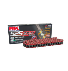 РК ланцюг DRIVE LAND (МОТОКРОС) 520MXZ5-120 ЗАЖИМ (CL) В КОМПЛЕКТІ КОЛІР ЧЕРВОНИЙ (ЄМНІСТЬ: ДО 500 CCM) (37.8 KN)
