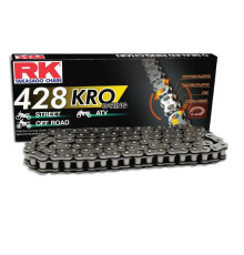 Шнур RK DRIVE LAND 428KRO-140 (O-RING) КОВПАЧОК (CLF) У КОМПЛЕКТІ СТАНДАРТНИЙ КОЛІР (МІСТКІСТЬ: ДО 250 CCM) (24 KN)