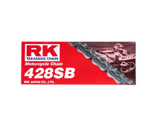 Шнур RK DRIVE LAND 428SB-124 ЗАТИСКАЧ (CL) У КОМПЛЕКТІ СТАНДАРТНИЙ КОЛІР (МІСТИМІСТЬ: ДО 135 CCM) (19.1 KN)