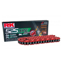 РК ланцюг DRIVE LAND BB525XRE-124 (XW-RING) ЛАМПА (CLF) В КОМПЛЕКТІ КОЛІР ЧЕРВОНИЙ (ПОТУЖНІСТЬ: ДО 1000 CCM) (42 KN)