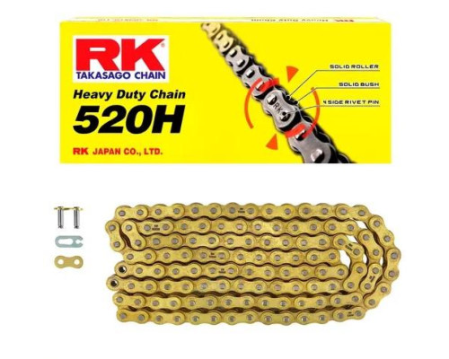 RK талреп DRIVE LAND GS520H-120 CLAMP (CL) INCLUDED КОЛІР З?ОЗАДНІ (ЄМНІСТЬ: ДО 250 CCM) (34.3 KN)
